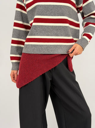 Triangle Scarf 4in1 Bordeaux