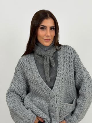 Triangle Scarf 4in1 Grigia