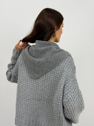 Triangle Scarf 4in1 Grigia