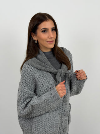 Triangle Scarf 4in1 Grigia