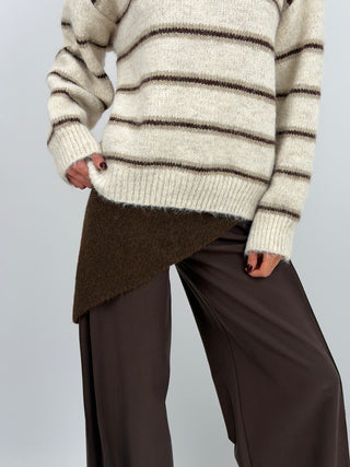 Triangle Scarf 4in1 Marrone