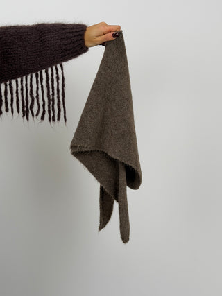 Triangle Scarf 4in1 Mocha Mousse