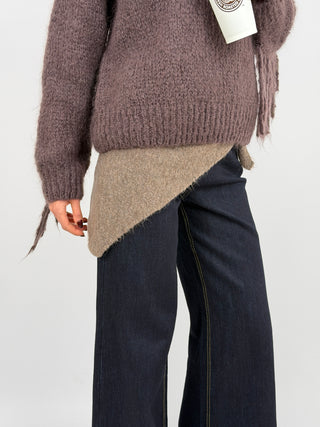 Triangle Scarf 4in1 Mocha Mousse