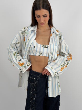 Set Top e Camicia Lumina Azzurro