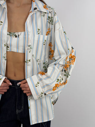 Set Top e Camicia Lumina Azzurro