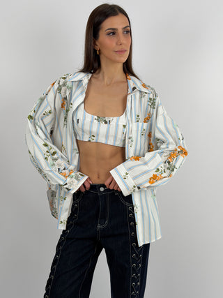 Set Top e Camicia Lumina Azzurro