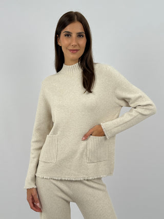 Coordinato Comfy Offset Beige
