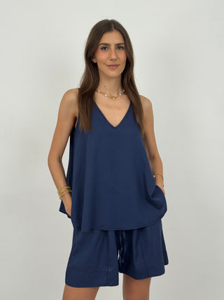 Set Canotta e Shorts Everyday Blu