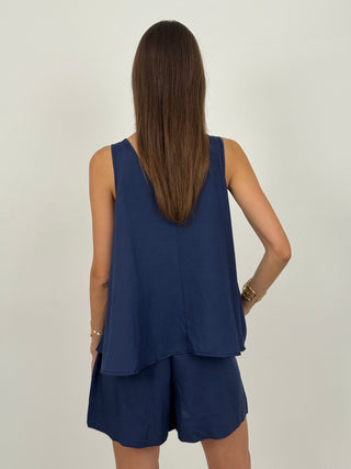 Set Canotta e Shorts Everyday Blu