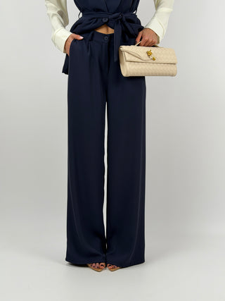 Completo Gilet e Pantalone Blu