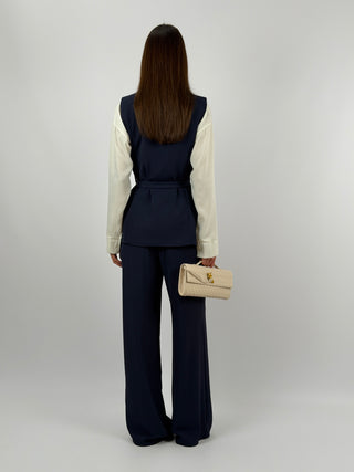 Completo Gilet e Pantalone Blu