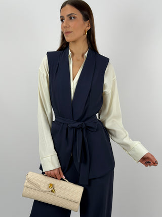 Completo Gilet e Pantalone Blu
