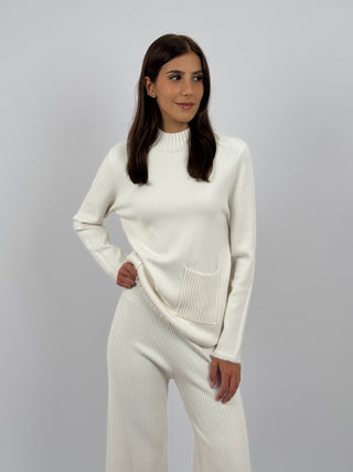 Coordinato Comfy Offset Crema