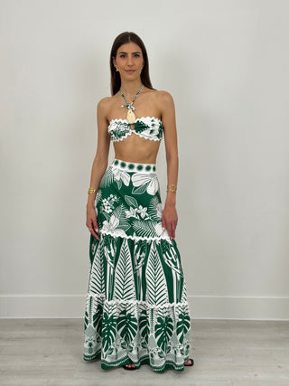 Set Top e Gonna Selene Verde