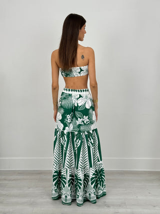 Set Top e Gonna Selene Verde