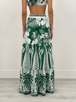 Set Top e Gonna Selene Verde