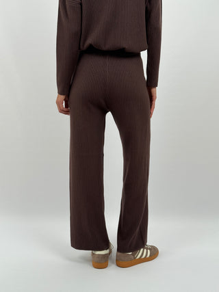 Coordinato Comfy Cute a Costine Marrone
