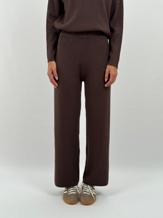 Coordinato Comfy Cute a Costine Marrone