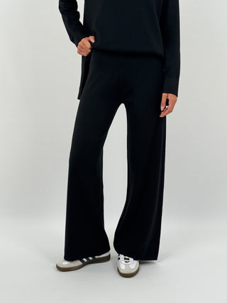Coordinato Comfy Collo Alto Nero