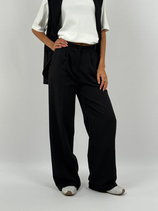 Coordinato Gilet e Pantalone Nero