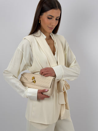 Completo Gilet e Pantalone Panna