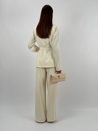 Completo Gilet e Pantalone Panna
