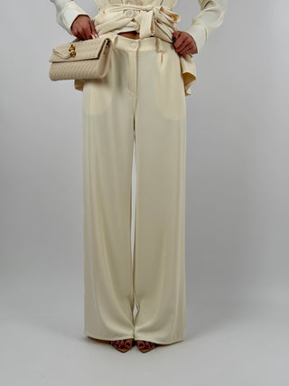 Completo Gilet e Pantalone Panna