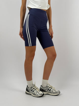 Set Sporty T-Shirt e Ciclista Blu