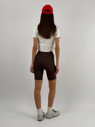 Set Sporty T-Shirt e Ciclista Marrone