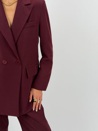 Completo Giacca e Pantalone Amelia Bordeaux