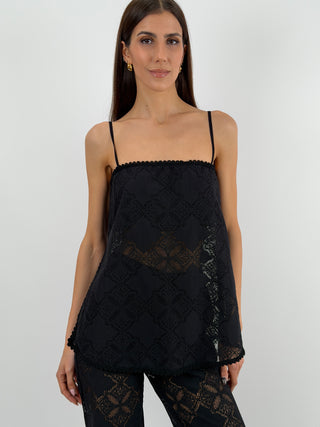 Top in Pizzo Nero Lumina