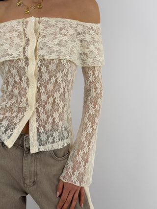 Top in Pizzo Lumina Panna