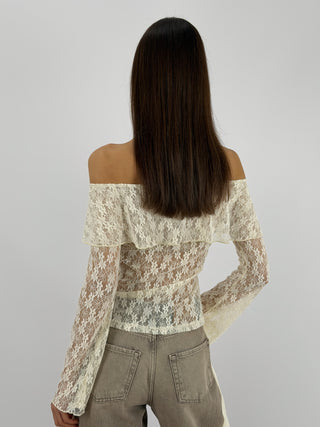 Top in Pizzo Lumina Panna