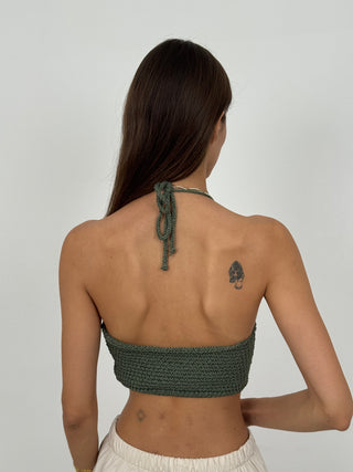 Top Crochet Soleil Verde