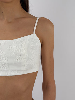 Top in Pizzo Bianco Lumina