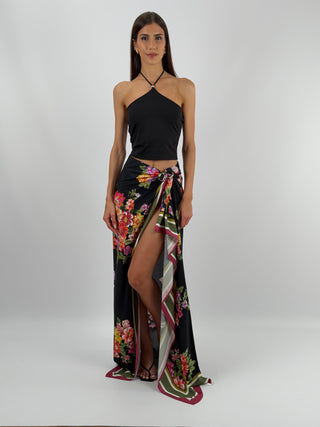 Top Halter Nero