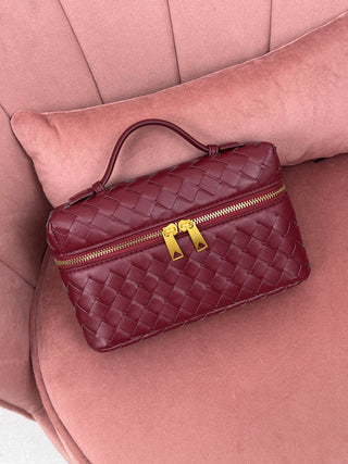 Borsa Vanity Bordeaux
