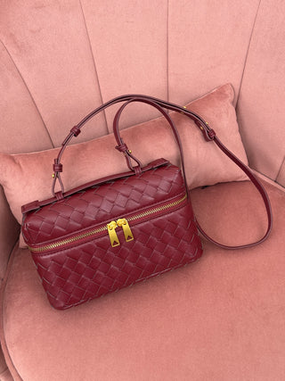 Borsa Vanity Bordeaux