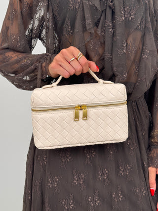 Borsa Vanity Crema
