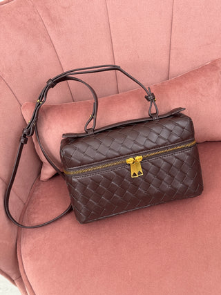 Borsa Vanity Marrone