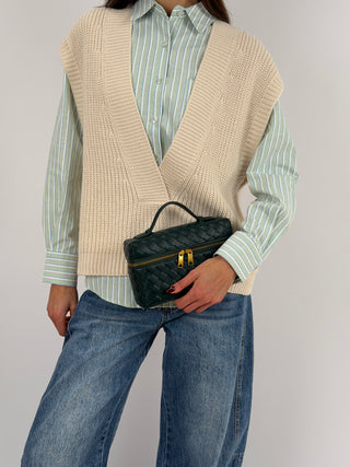 Borsa Vanity Verde Scuro