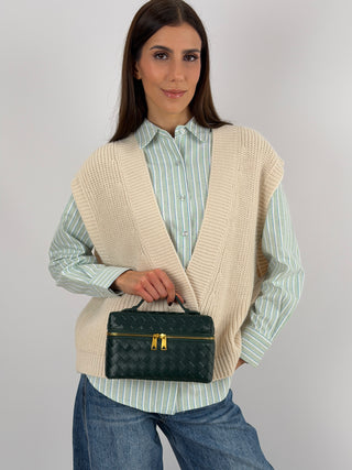 Borsa Vanity Verde Scuro