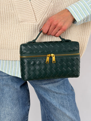 Borsa Vanity Verde Scuro