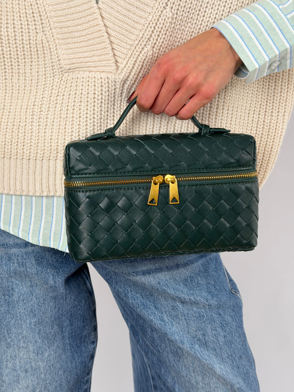 Borsa Vanity Verde Scuro