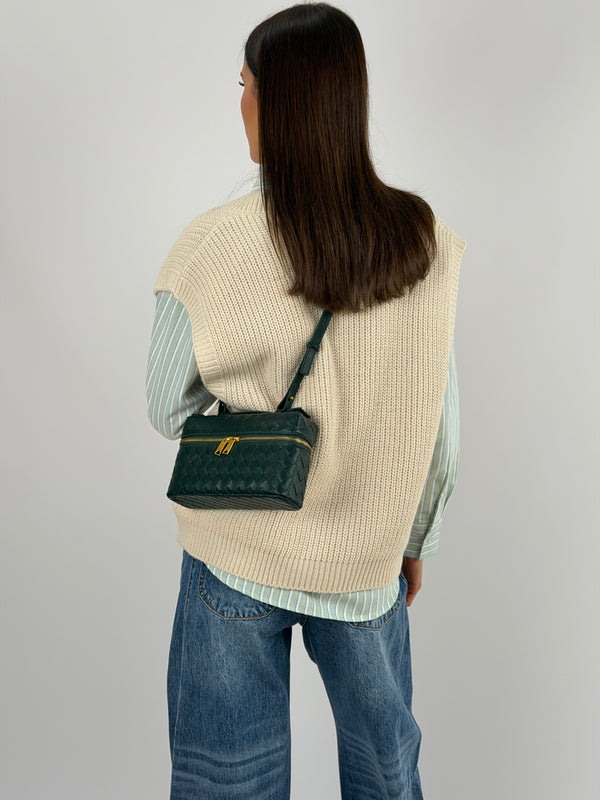 Borsa Vanity Verde Scuro