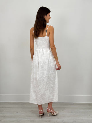 Abito in Cotone Zante Bianco