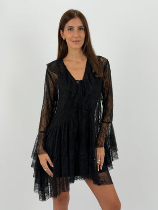 Abito in Pizzo Nero
