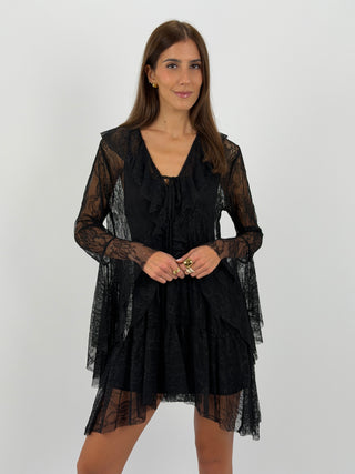 Abito in Pizzo Nero