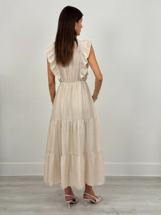 Abito Lungo Milos Beige
