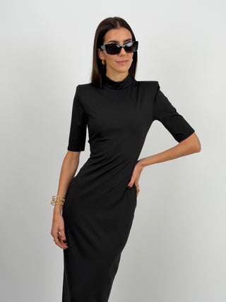 Abito con Spalline Nero